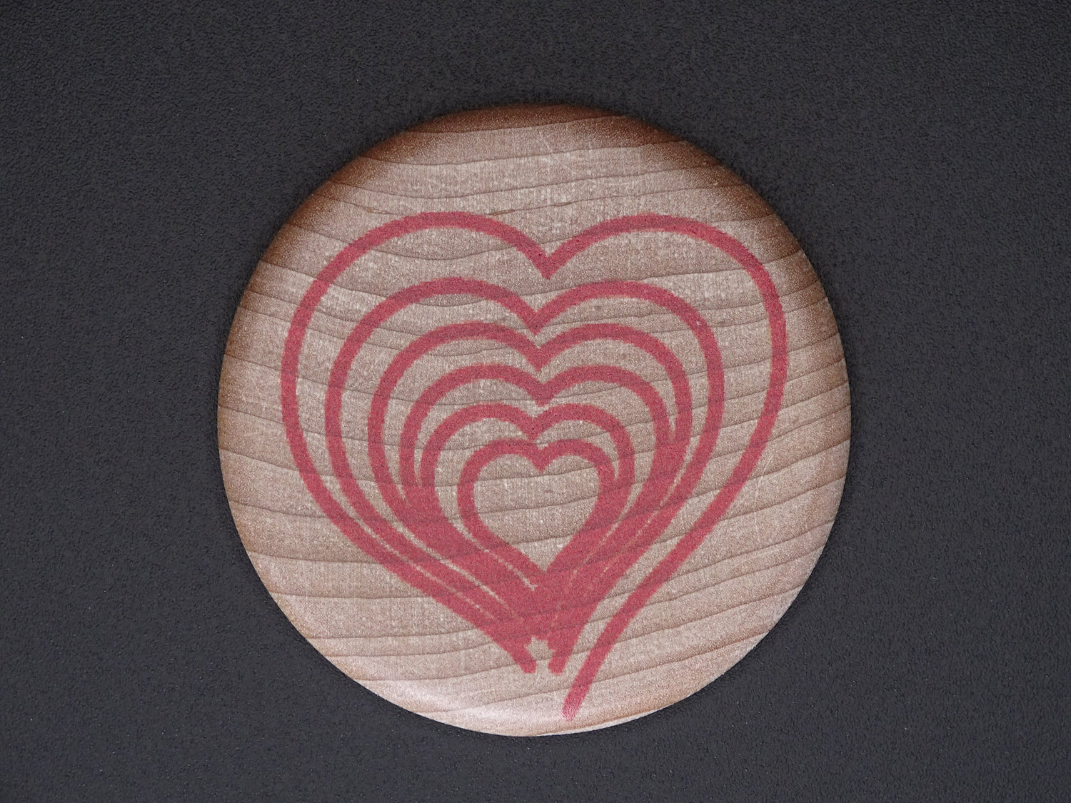 Compassion Compass-WOOD DISC-Original
