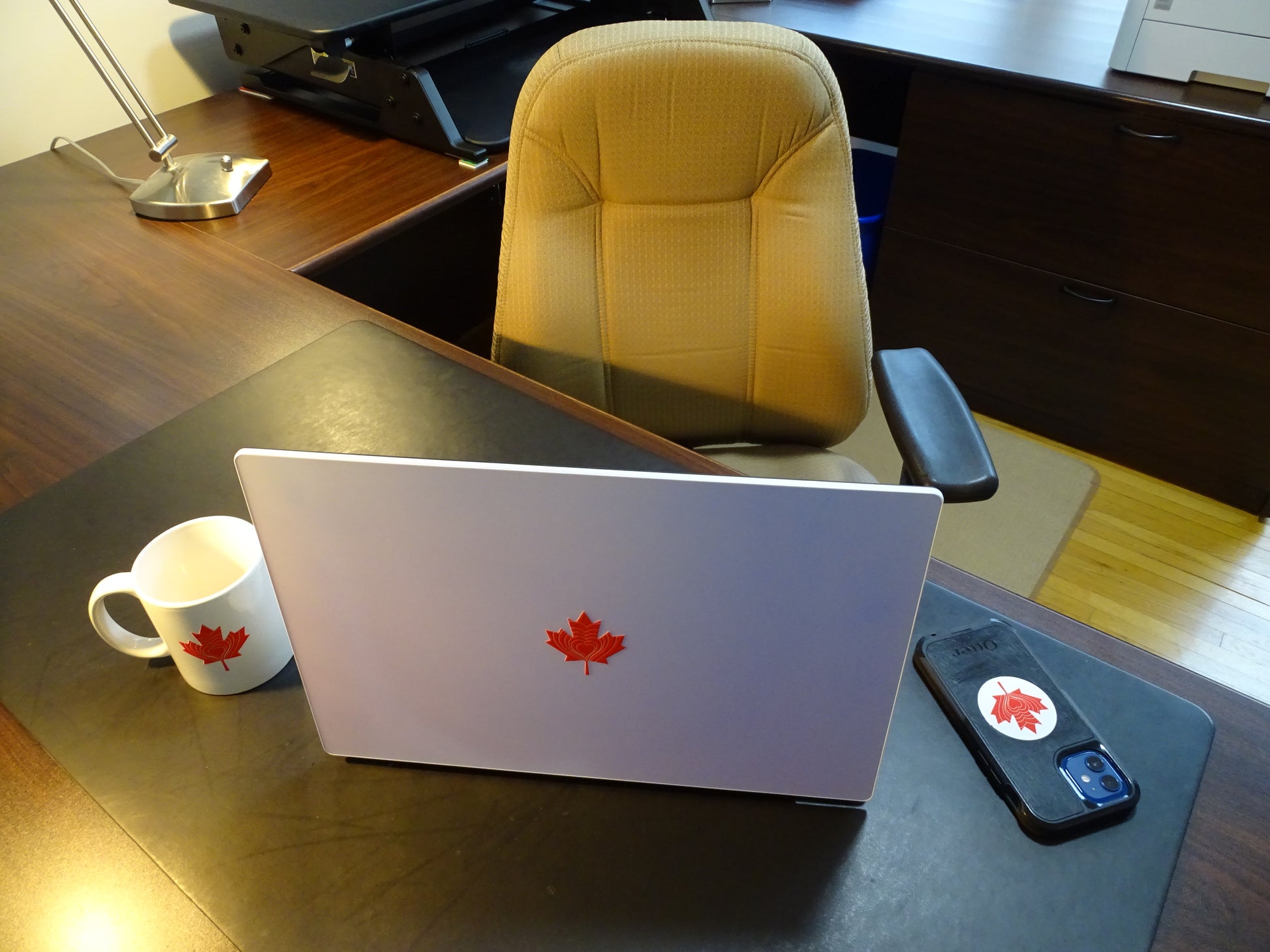 Compassion Compass Canadian Edition stickers on Laptop, Phone & Mug